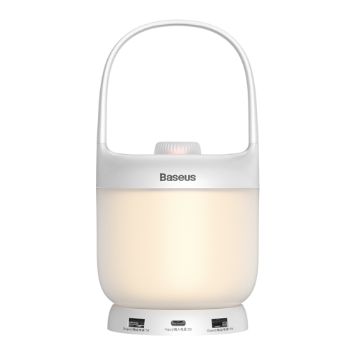

Baseus DGYB-02 Moon-white Series Knob Stepless Dimming Portable Lamp(White)