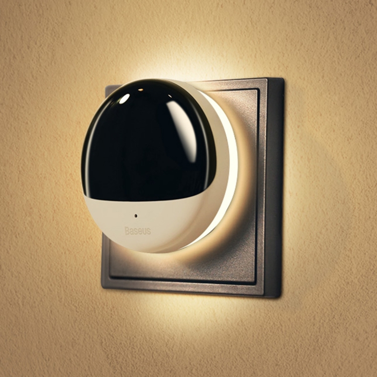 

Baseus DGBS-02 AI Intelligent Voice Control Plug-in Night Light, US Plug (White)