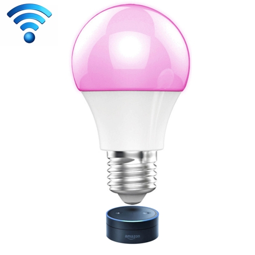 

E26 / E27 Port 10W RGB+White Light LED WiFi Smart Light Bulb , Works with Alexa Echo & Google Home, Effective Control Distance: 50m, AC 110V