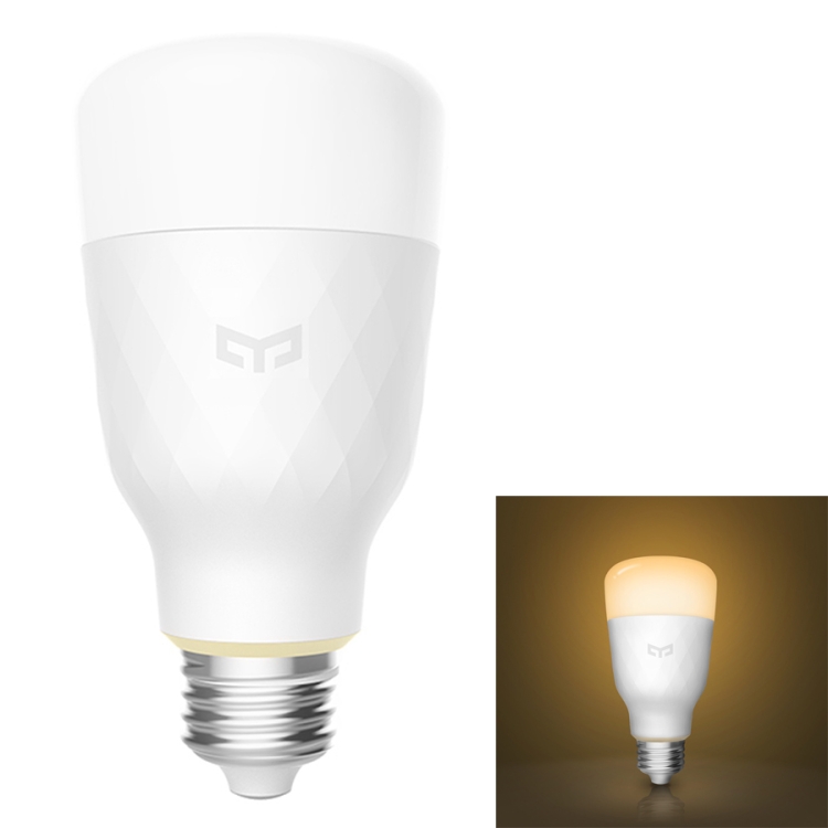 

Original Xiaomi Yeelight 10W E27 RGB WiFi Control Smart LED Bulb, 800 LM Works with Google Assistant & Mijia, AC 220-240V