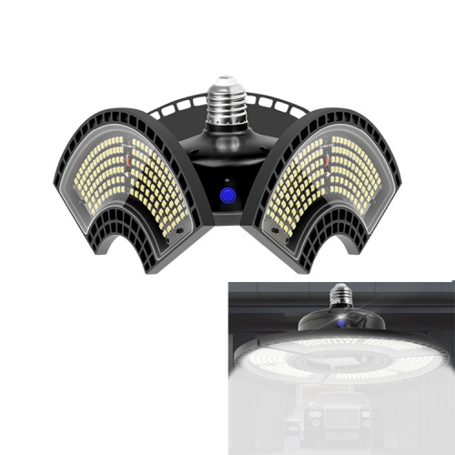 

80W 6000K White Light Waterproof Deformable Folding Garage Light LED UFO Mining Lamp, Light Perception Version