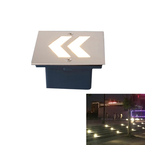 

Arrowhead Style White Light 3W Embedded LED Foundation Sign Side Wall Floor Lamp, Size: 70x70cm