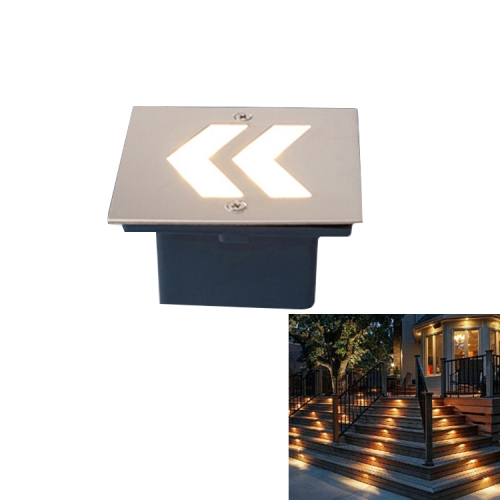 

Arrowhead Style Warm White Light 1W Embedded LED Foundation Sign Side Wall Floor Lamp, Size: 70x70cm