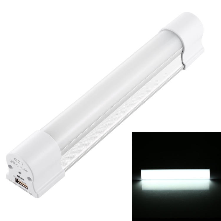 

Q21 21cm White + Red USB LED Strip Light Portable 5V 650mA 5500-6500K with Switch