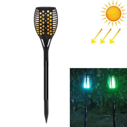 

RGB LEDs Solar Powered Star Flame Light IP65 Waterproof Outdoor Garden Landscape Lamp