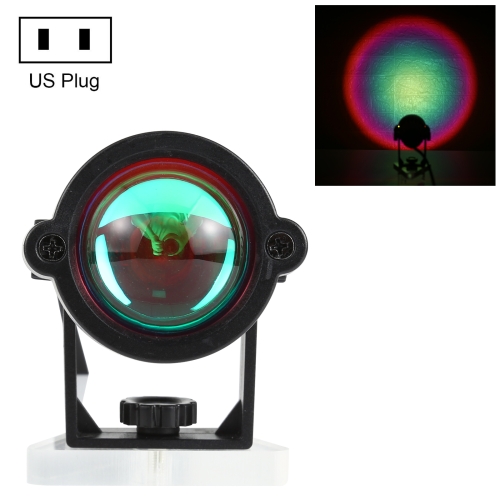 

3W Mini Atmosphere Lamp for Decoration / Photography, Light Color: Rainbow, US Plug