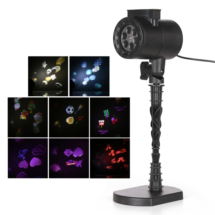 

Blinblin CPF-LM401 4W IP65 Waterproof White Light ABS Shell Landscape Light, 8 Groups Patterns Outdoor Lawn Lamp