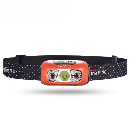 

SupFire HL05 5W CREE XPG2(R5) IPX4 Waterproof Intelligent Sensor Headlamp, 500 LM 60 Degrees Adjustable Outdoor LED Light with Strong / Middle / Weak / SOS Modes