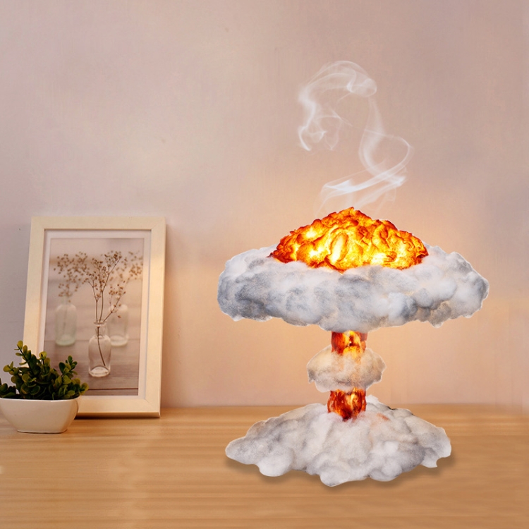 

Warm Light Creative Bedroom Mushroom Cloud Night Light Table Lamp
