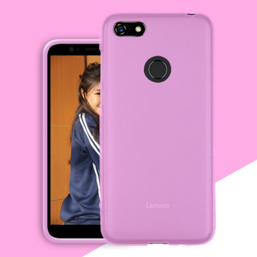 

Frosted Translucent TPU Protective Case for Lenovo A5 / L18011 (Pink)