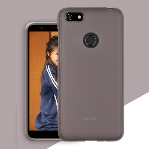 

Frosted Translucent TPU Protective Case for Lenovo A5 / L18011 (Grey)