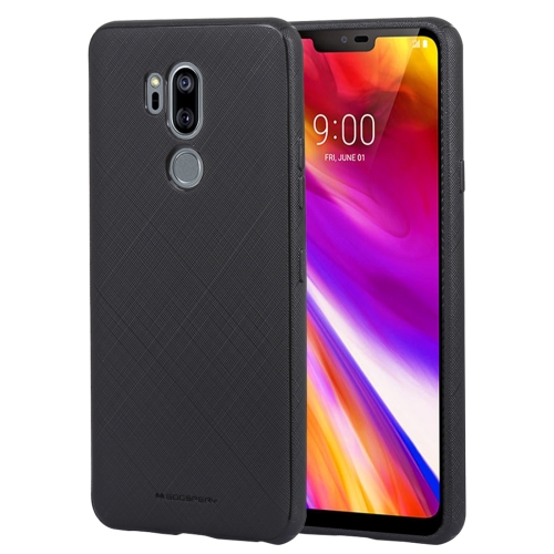 

GOOSPERY STYLE LUX Shockproof Soft TPU Case for LG G7 ThinQ / G7+ ThinQ (Black)