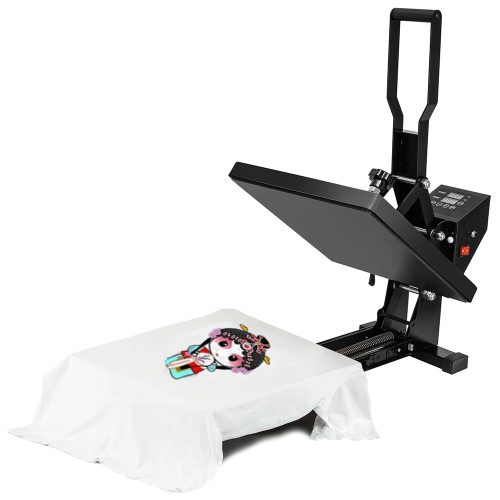 

[US Warehouse] LED Digital Display Drawer-type T-shirt Printing Machine Heat Press Machine, Size: 15 x 15 inch(Black)