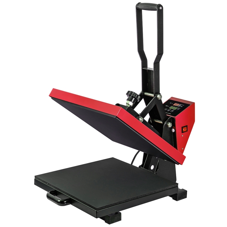 

[US Warehouse] Full Digital Display T-shirt Printing Machine Heat Press Machine, Size: 15 x 15 inch(Red)