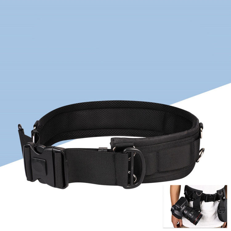 

Multifunctional Wide Outdoor Casual Photography Mountaineering Belt (Black)