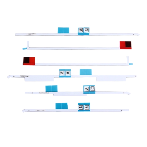 6 in 1 for iMac 21.5 inch A1418 (2012 - 2015) LCD Adhesive Stickers