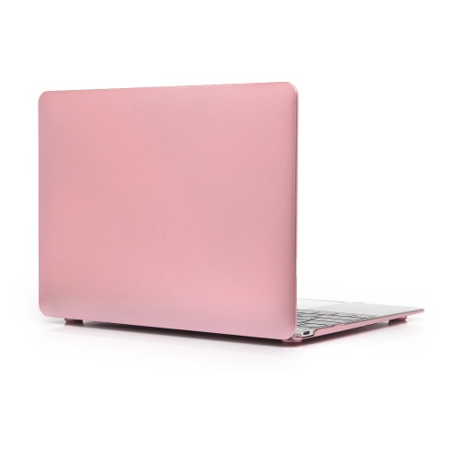 

Laptop Metal Style Protective Case for MacBook Air 13.3 inch A1932 (2018)(Rose Gold)