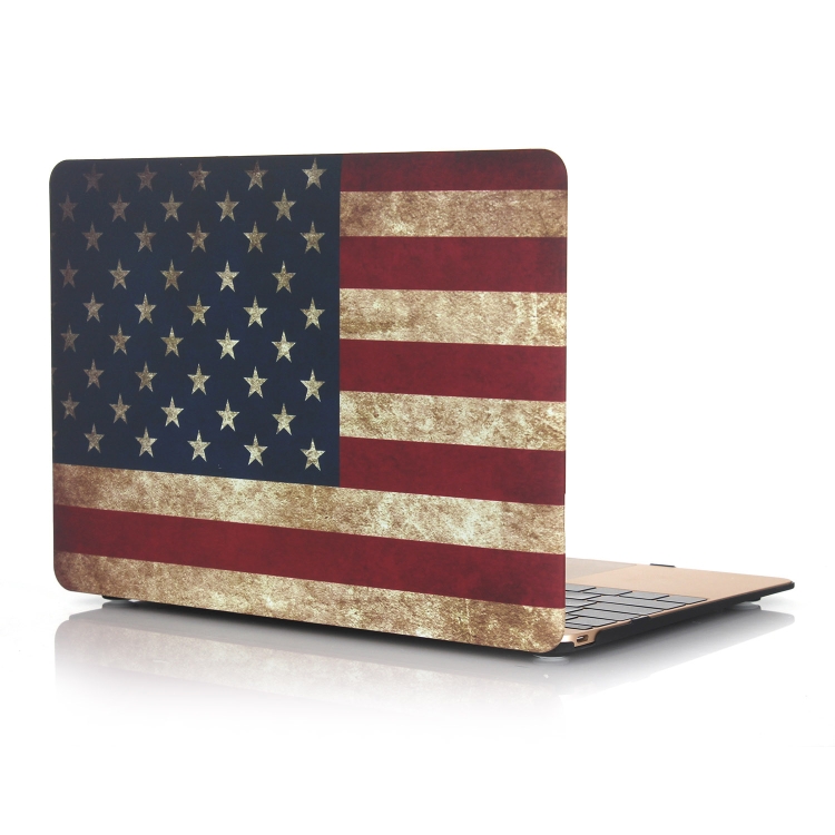 

American Flag Laptop Water Stick Style Protective Case for MacBook Air 13.3 inch A1932 (2018) / A2179 (2020)