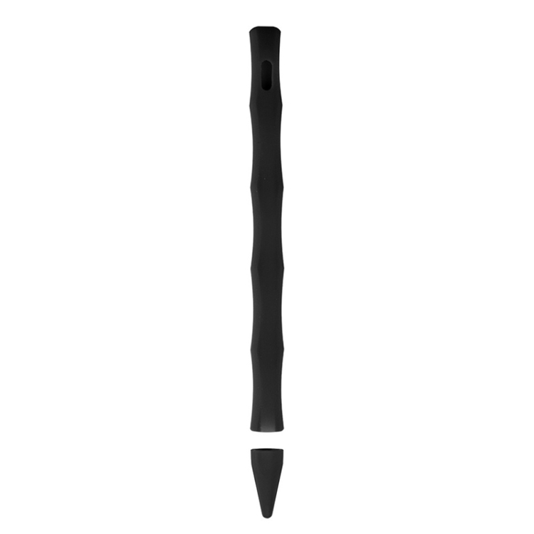 

BG5 Wavy Split Stylus Pen Silicone Protective Cover for Apple Pencil 2(Black)