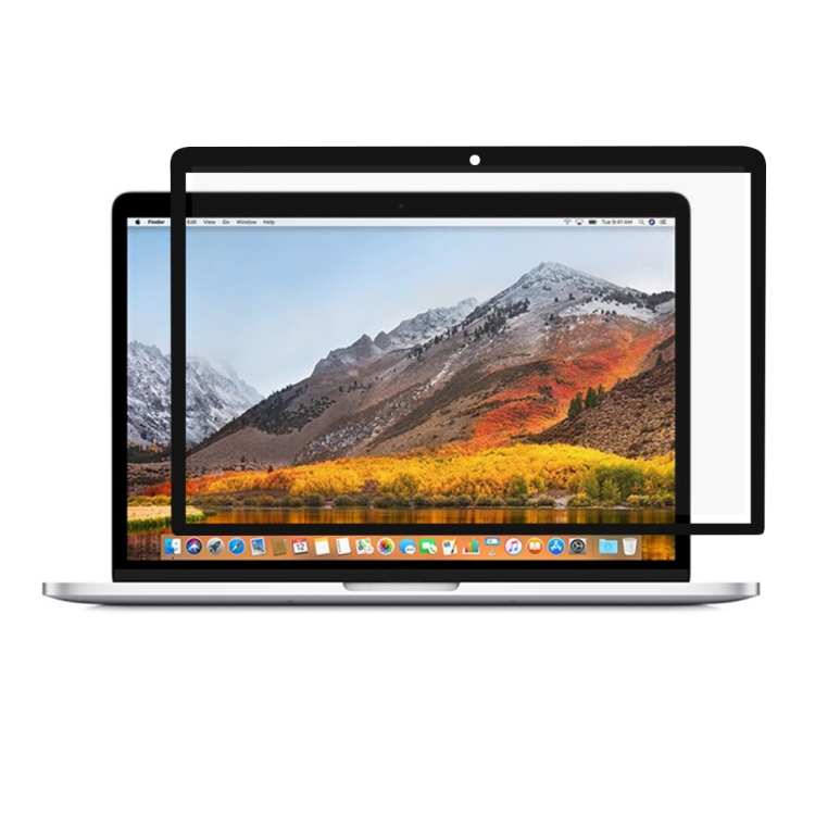 

0.3mm 6H Surface Hardness HD Scratch-proof Full Screen PET Film for MacBook Pro 13.3 inch (A1278) (Black)