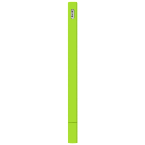 

LOVE MEI For Apple Pencil 2 Triangle Shape Stylus Pen Silicone Protective Case Cover(Fluorescent Green)