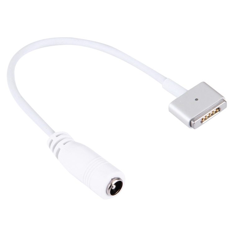 

5 Pin T Style MagSafe 2 Male to 5.5x2.1mm Female Interfaces Power Adapter for Laptop Notebook