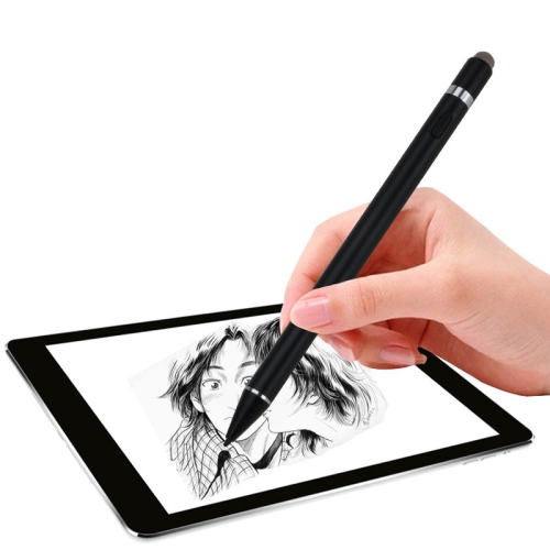 

N1 1.45mm Metal Tip Capacitive Stylus Pen (Black)