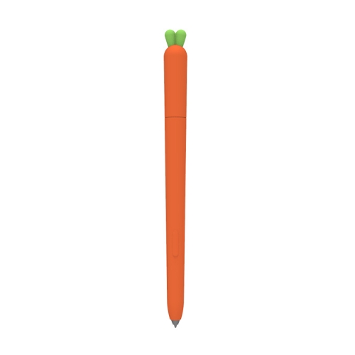 

Cute Carrot Liquid Silicone Protective Cover for Samsung Galaxy S Pen(Orange)