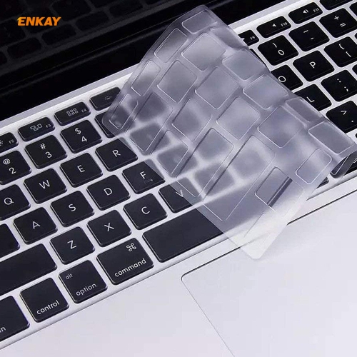 

ENKAY TPU Keyboard Protector Cover for MacBook Air 13.3 inch A1932 (2018), EU Version