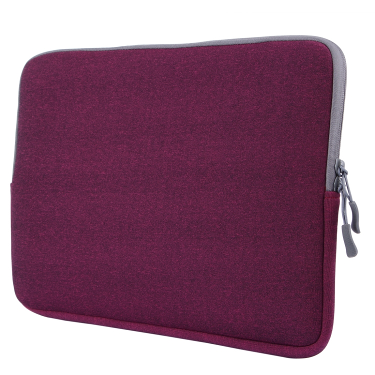 

For Macbook Air 11.6 inch & Macbook 12 inch Universal Laptop Bag Soft Portable Package Pouch (Purple)