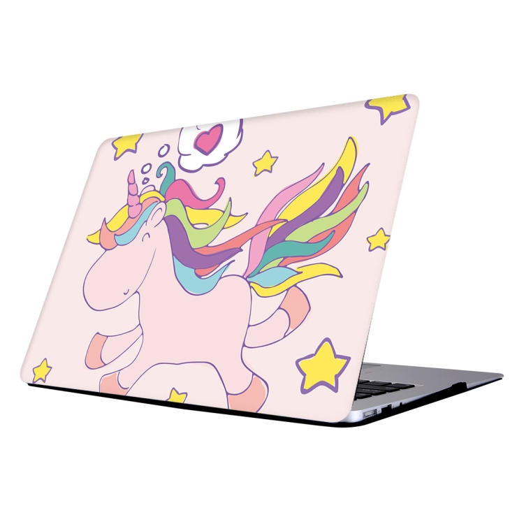 

RS-287 Colorful Printing Laptop Plastic Protective Case for Macbook Retina 12 inch A1931 / A1534