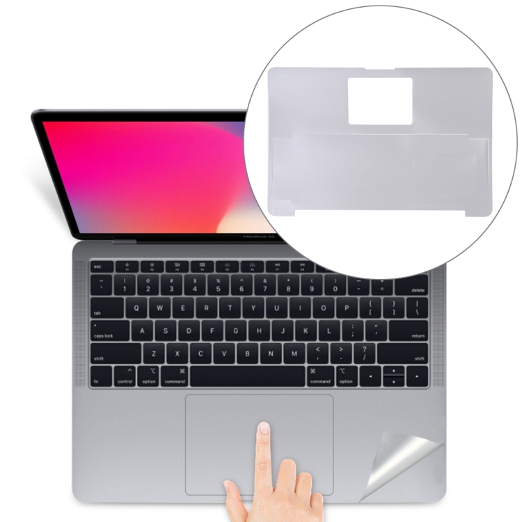

Palm & Trackpad Protector Full Sticker for MacBook Pro 15 (A1286) (Silver)