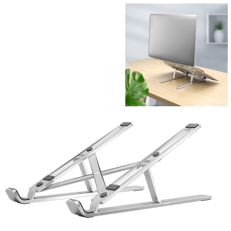 

Licheers LC-263 Scalable Aluminum Alloy Laptop Stand Notebook Mount (Silver)