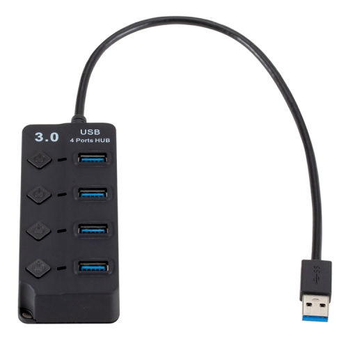 

4 Port USB 3.0 Hi Speed Multi Hub Expansion with Switch for PC & Laptop