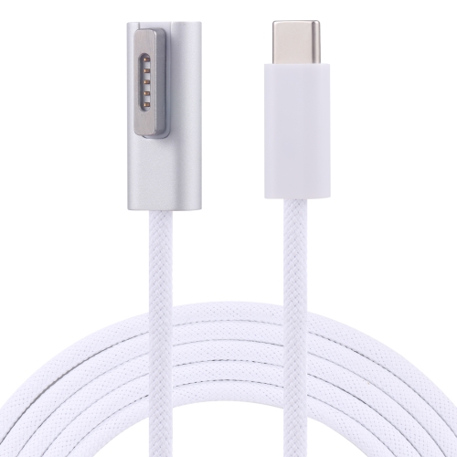 

45W / 65W / 85W / 100W 5 Pin MagSafe 1 (L-Shaped) to USB-C / Type-C PD Charging Cable