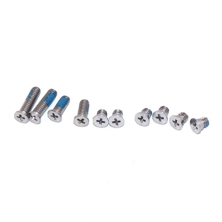 

10 in 1 for Macbook Air 13.3 inch A1237 / A1304 Computer Case Bottom Cover Screws (4 Long + 6 Short)