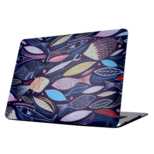 

For Macbook Air 13.3 inch (2011 - 2013) A1369 & A1466 / MD231 / MC965 / MD760 / MD761 / MC966 Cyprinus Carpio Pattern Laptop Water Decals PC Protective Case