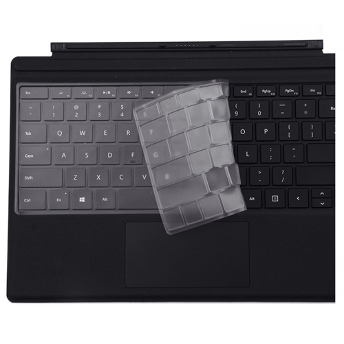 

Tablet TPU Waterproof Dustproof Transparent Keyboard Protective Film for Microsoft Surface Pro 6 / 5 / 4