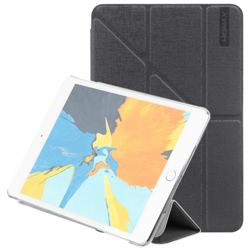 

MOMAX For iPad mini (2019) PC + PU Horizontal Flip Leather Case with Holder & Sleep / Wake-up Function(Black)