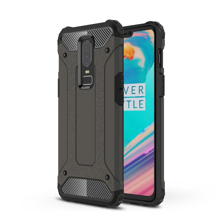 

Magic Armor TPU + PC Combination Case for One Plus 6(Bronze)