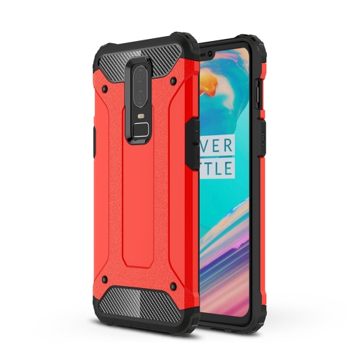 

Magic Armor TPU + PC Combination Case for OnePlus 6(Red)