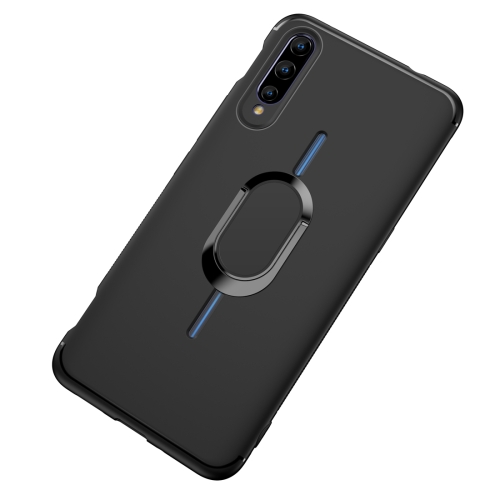 

Shockproof TPU Full Protective Case for Vivo iQOO, with 360 Degree Rotation Holder (Black)