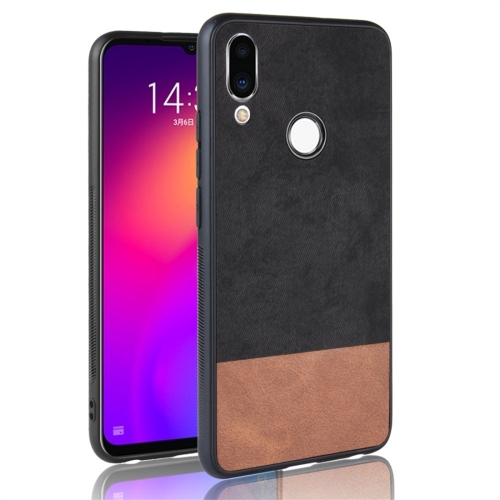 

Shockproof Color Matching Denim PC + PU + TPU Protective Case for Meizu Meilan Note 9 (Black)