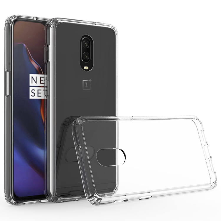 

Scratchproof TPU + Acrylic Protective Case for OnePlus 6T(Transparent)