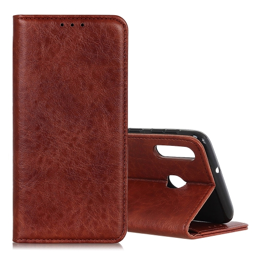 

Magnetic Retro Crazy Horse Texture Horizontal Flip Leather Case for CUBOT X19, with Holder & Card Slots & Photo Frame(Brown)