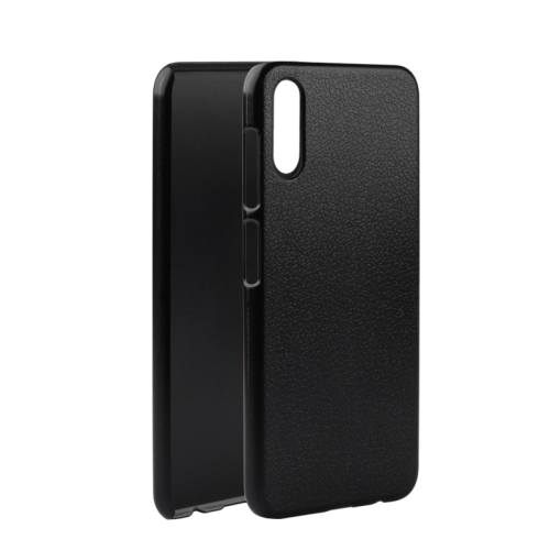 

Litchi Texture PC Back Case for UMIDIGI One Max (Grey)