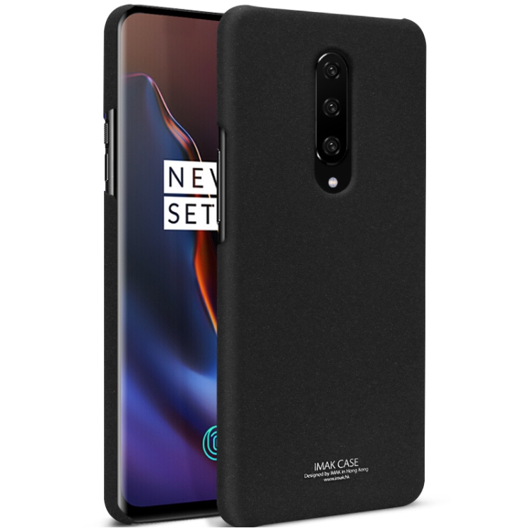 

IMAK Matte Touch Cowboy PC Case for OnePlus 7 Pro(Black)