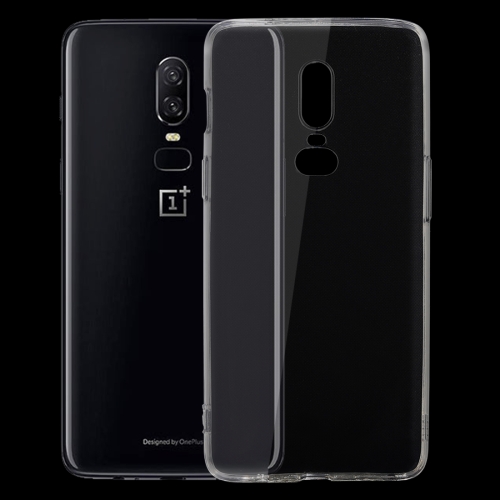 

For OnePlus 6 Ultra-thin 0.75mm Transparent TPU Protective Case(Transparent)