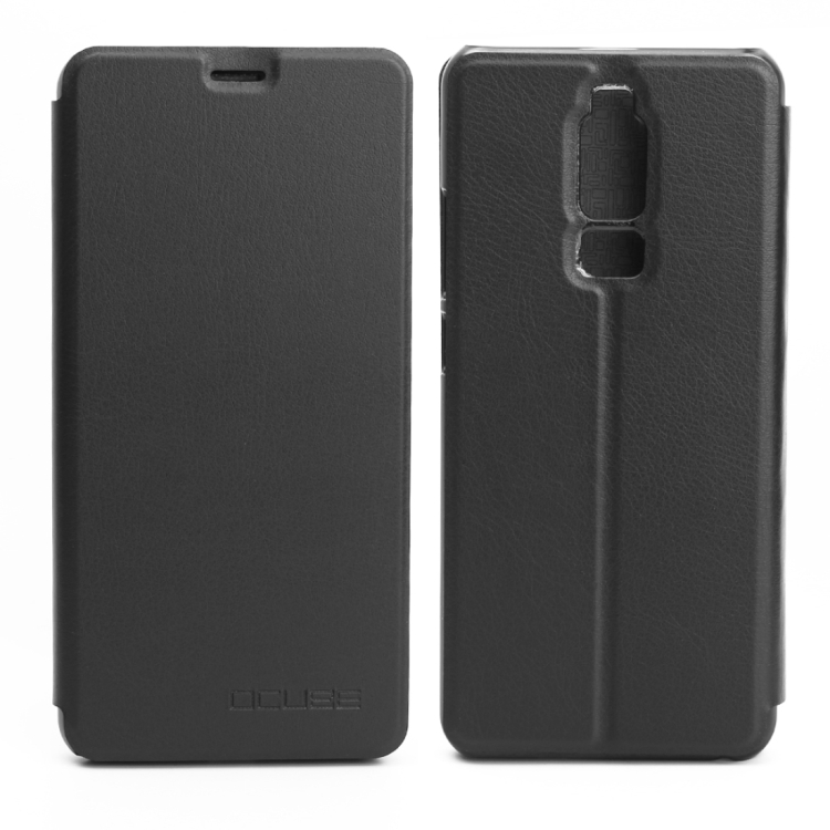 

OCUBE for Leagoo S8 (MPH1941) Spring Texture Horizontal Flip Leather Case with Holder (Black)