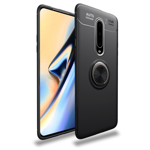 

lenuo Shockproof TPU Case for OnePlus 7 Pro, with Invisible Holder (Black)